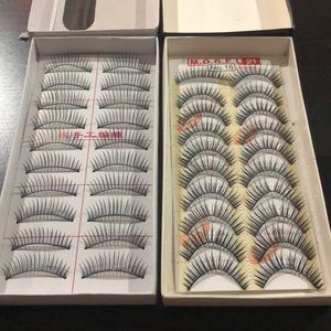 Natural Lashes 20 Pair Eyelashes